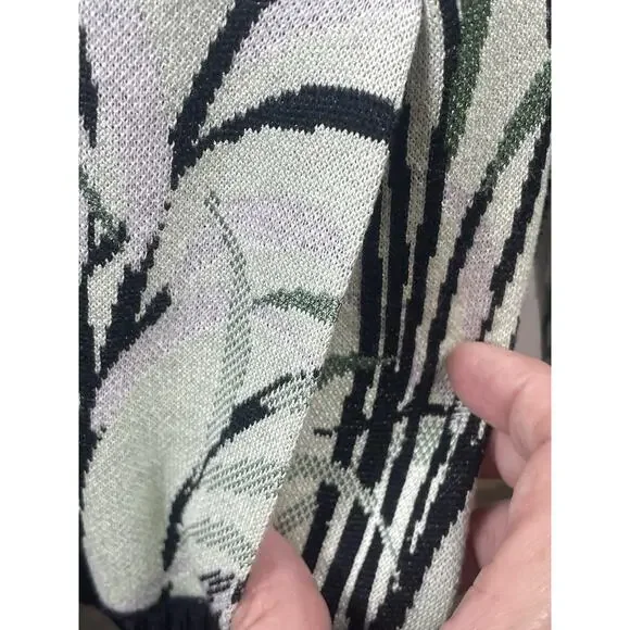 Vintage St John Sport Marie Gray Jacket Women’s S Full Zip Green USA - Picture 5 of 8